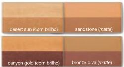 pó mineral Bronzeador